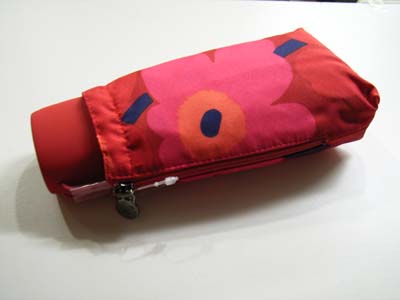 マリメッコ(marimekko)/ウニッコ(UNIKKO)/オープンワンタッチ　折りたたみ傘